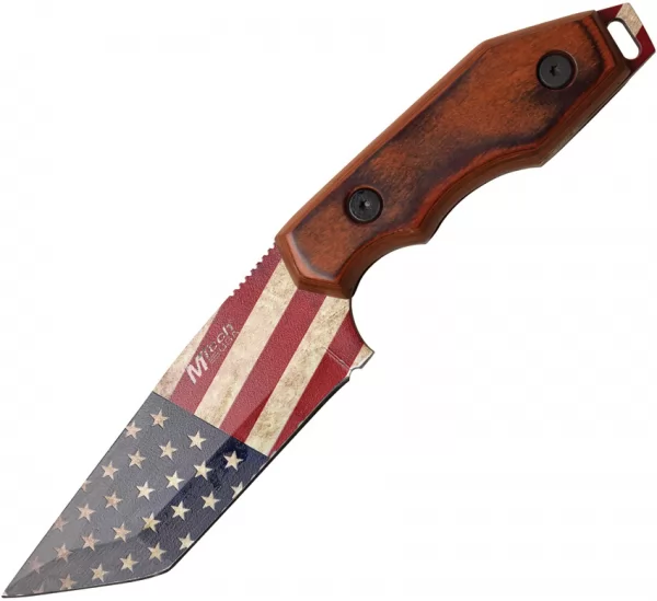 MTech American Flag Fixed Blade knives MT2087A
