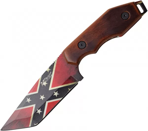 MTech Confederate Flag Fixed Blade knives MT2087C