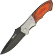 MTech Folder MT411. Pakkawood Black Blade.