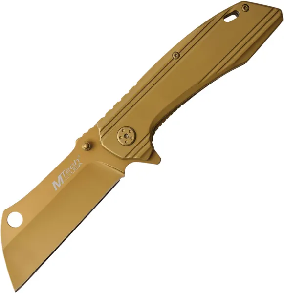 MTech Framelock A-O Gold knives MTA1001CP