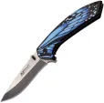 MTech Butterfly Framelock A/O Blue - MTA1005BL