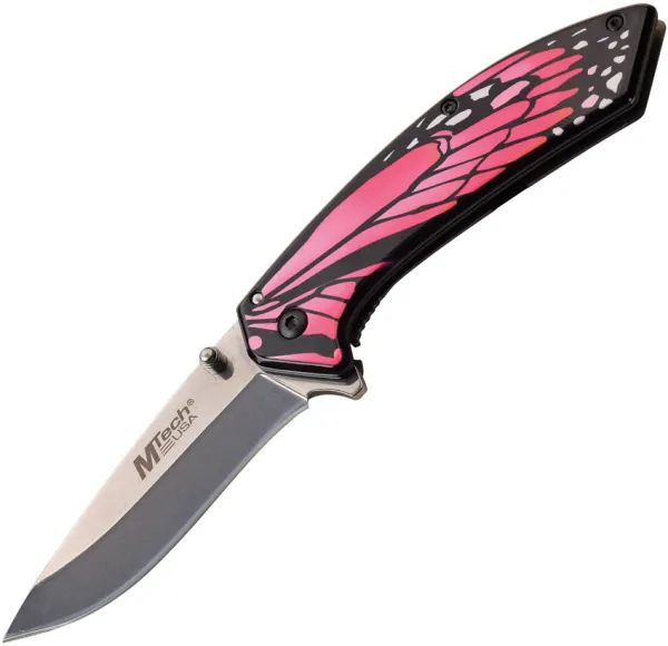 MTech Butterfly Framelock A-O Pink knives MTA1005PK
