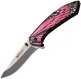 MTech Butterfly Framelock A/O Pink - MTA1005PK