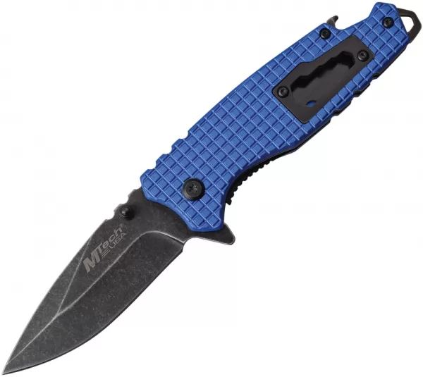 MTech Linerlock A-O Blue knives MTA1014BL