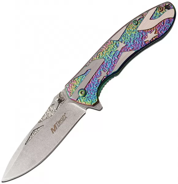 MTech Framelock A-O Spectrum knives MTA1023CRD