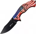 MTech American Flag Linerlock A/O - MTA1025A