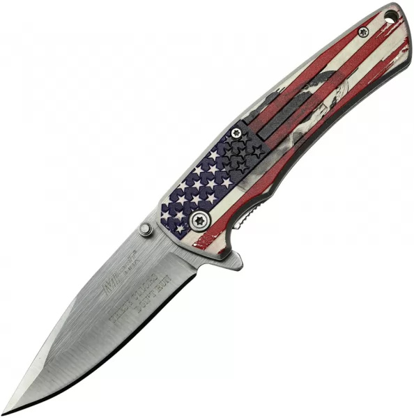 MTech American Flag Framelock A-O knives MTA1027P