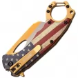 MTech Linerlock A-O Flag knives MTA1028AF