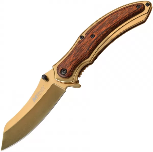 MTech Framelock A-O Gold-Brown knives MTA1030GBR