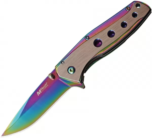 MTech Framelock A-O Spectrum knives MTA1044RB