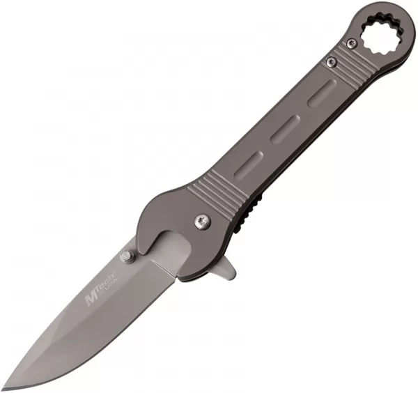 MTech Linerlock A-O Gray knives MTA1047GY