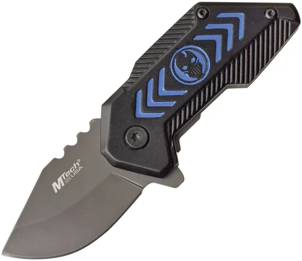 MTech Linerlock A-O Blue knives MTA1051BL