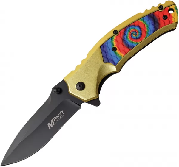 MTech Framelock A-O Yellow knives MTA1055YL