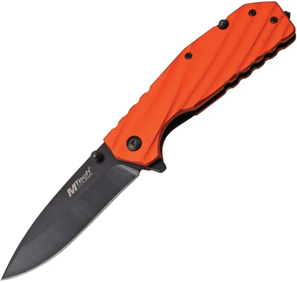 MTech Linerlock A-O Orange knives MTA1056OR