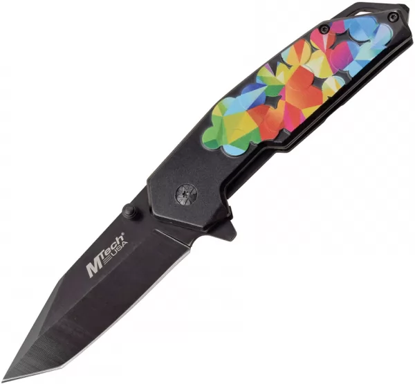MTech Framelock A-O Black knives MTA1062BK