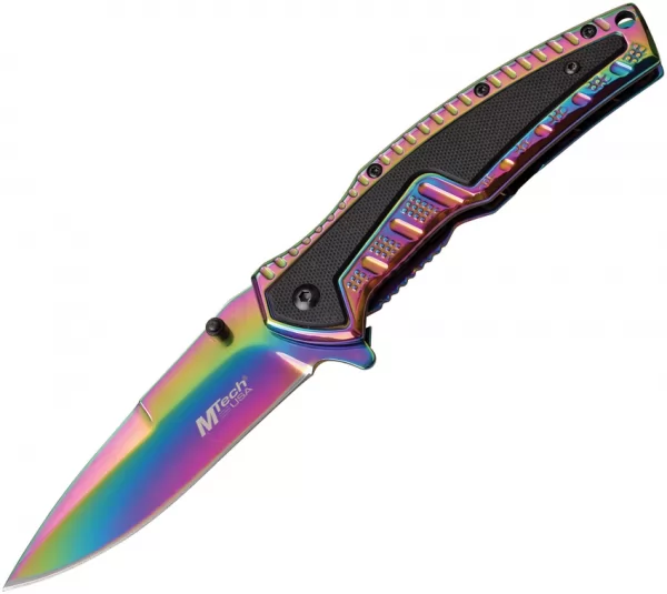 MTech Framelock A-O Spectrum knives MTA1070RB