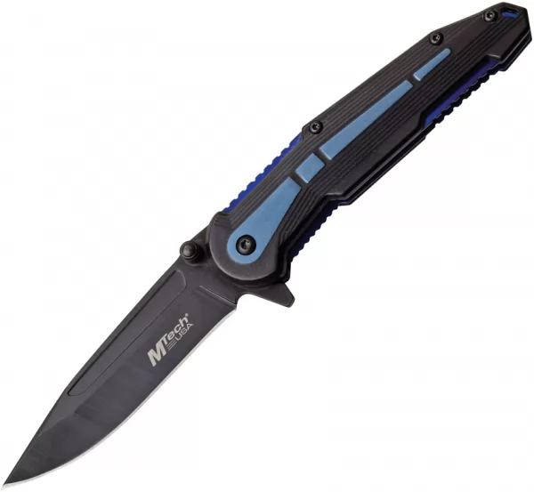 MTech Linerlock A-O Blue knives MTA1077BL
