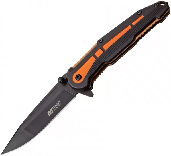 MTech Linerlock A-O Orange knives MTA1077OR