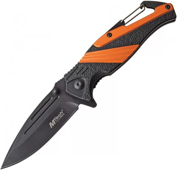 MTech Linerlock A-O Orange knives MTA1094OR