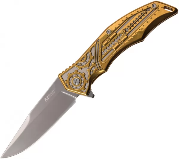MTech Gear Framelock A-O Gold knives MTA1095BZ