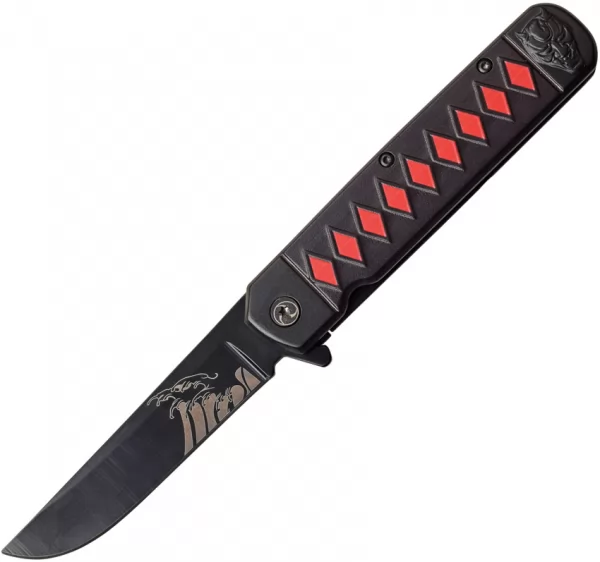 MTech Framelock A-O Black-Red knives MTA1099BRD