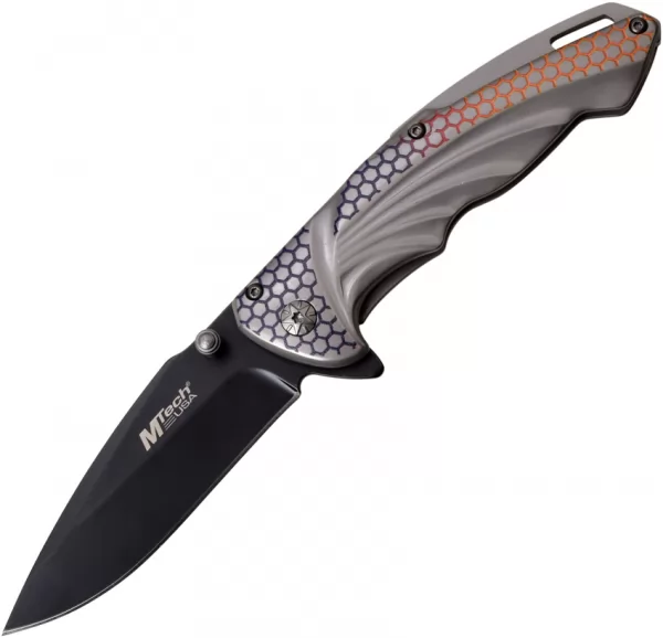 MTech Framelock A-O Gray knives MTA1100GY