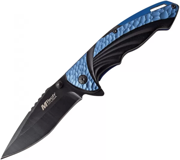 MTech Linerlock A-O Blue knives MTA1101BL
