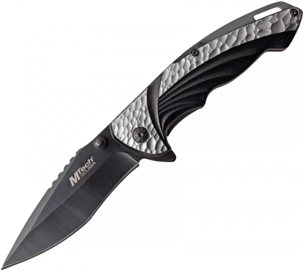 MTech Linerlock A-O Gray knives MTA1101GY