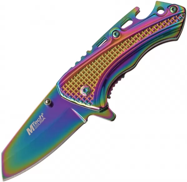 MTech Framelock A-O Spectrum knives MTA1106RB