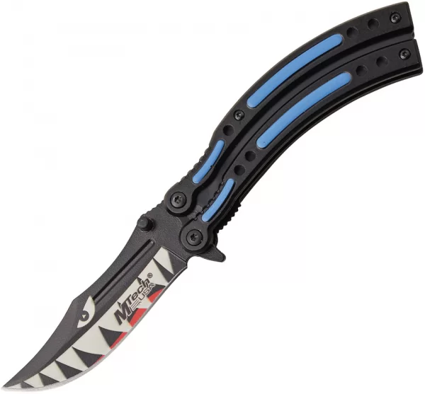 MTech Shark Linerlock A-O knives MTA1122BL