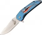 MTech Lady Luck Linerlock A/O Blue - MTA1129BL