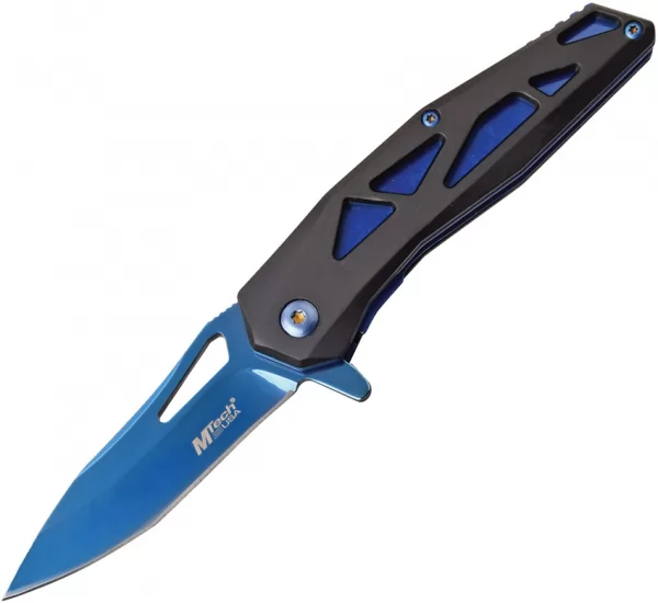 MTech Linerlock A-O Blue knives MTA1141BL