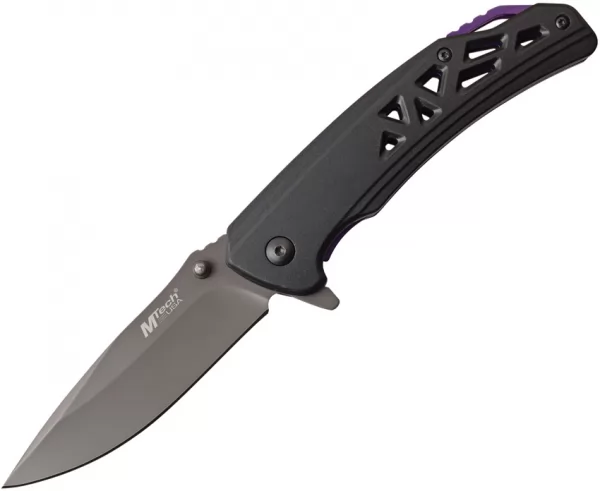 MTech Linerlock A-O Purple knives MTA1143PL