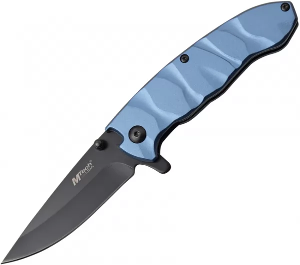 MTech Linerlock A-O Blue knives MTA1145BL
