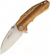 MTech Linerlock A/O Zebrawood - MTA1158ZW