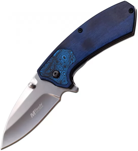 MTech Linerlock A-O Blue knives MTA1163BL
