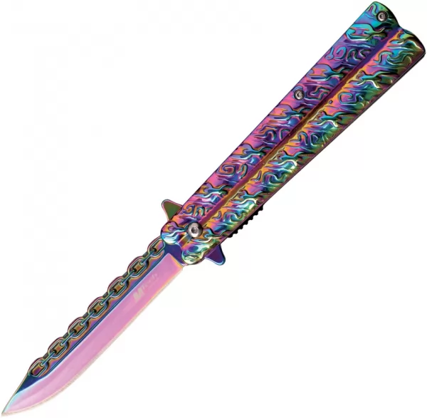 MTech Linerlock A-O Spectrum knives MTA1173RB