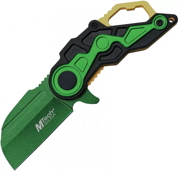 Mtech Linerlock A-O Green knives MTA1199BGN