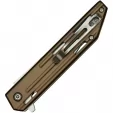 Mtech Linerlock A-O Tan knives MTA1200TN