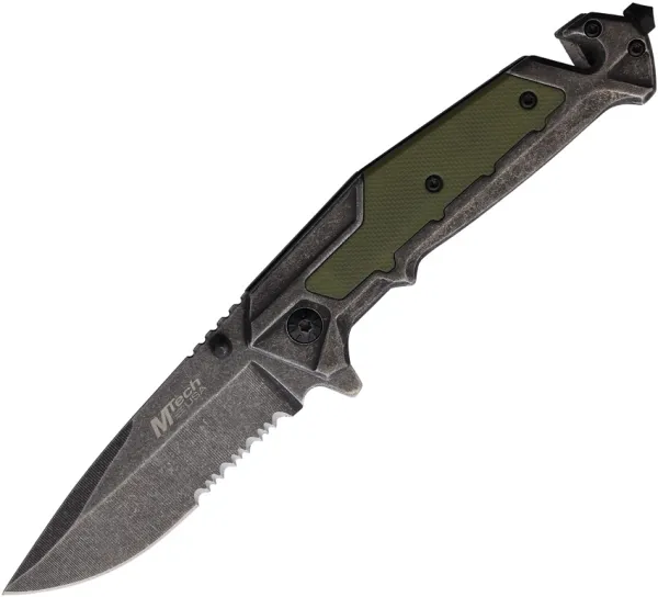 Mtech Linerlock A-O Green knives MTA2002GG