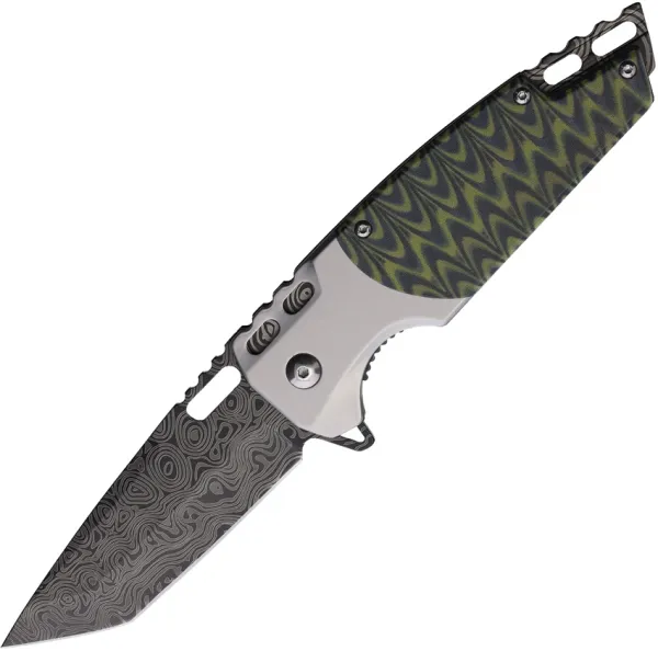 Mtech Linerlock A-O Green-Blk knives MTA2009GN