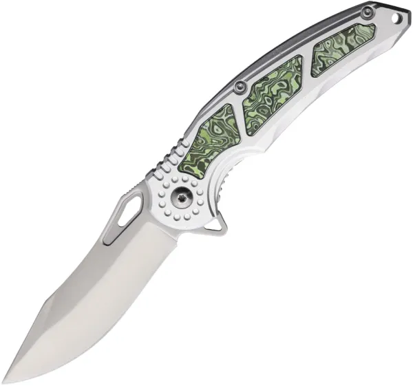 Mtech Linerlock A-O Green knives MTA2010GN
