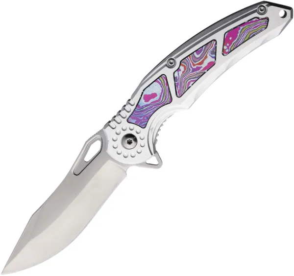 Mtech Linerlock A-O Purple knives MTA2010PL