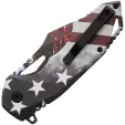 Mtech Flag Linerlock A-O knives MTA2020FG