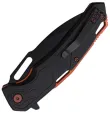 Mtech Linerlock A-O Blk-Org knives MTA2026BK