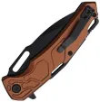 Mtech Linerlock A-O Brown knives MTA2026BN