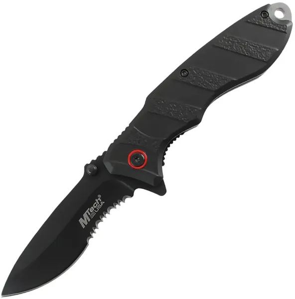 Mtech Linerlock A-O Black knives MTA2048BK
