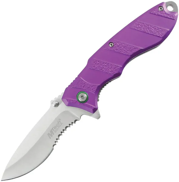 Mtech Linerlock A-O Purple knives MTA2048PL