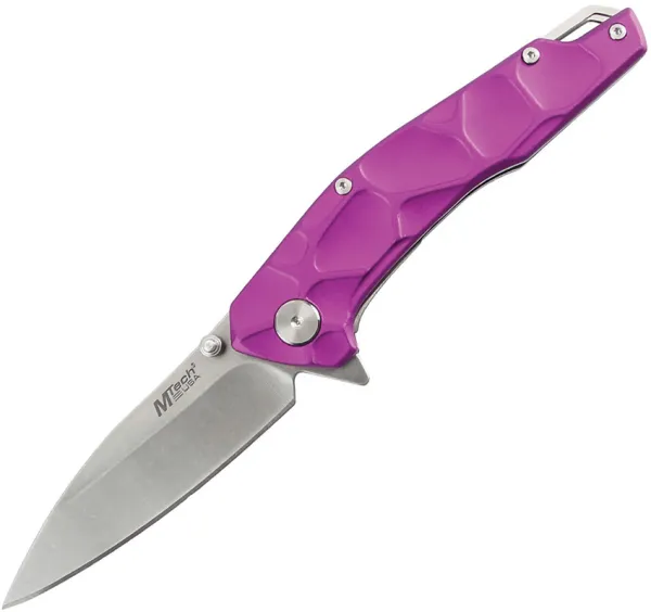 Mtech Linerlock A-O Purple knives MTA2050PL