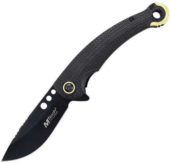 Mtech Linerlock A-O Black knives MTA2057BK